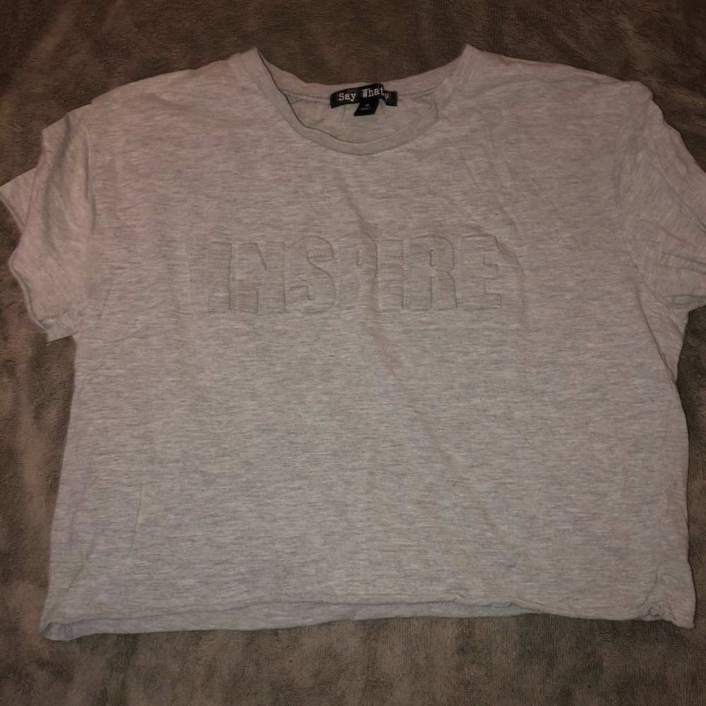 cropped t shirt
